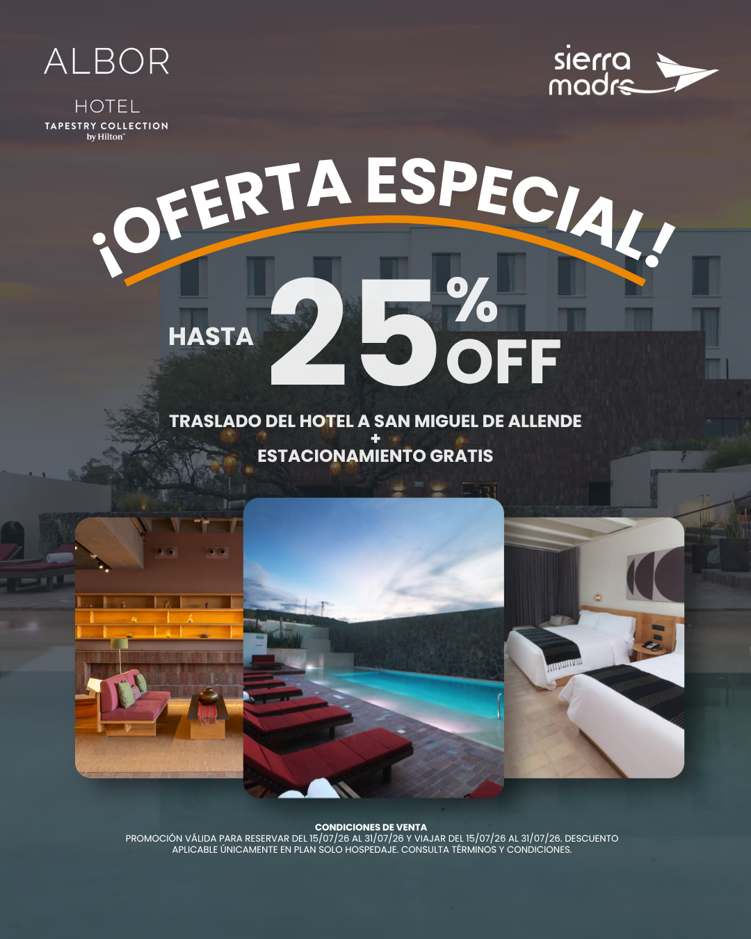 Sierra Madre Gardens - Ofertas SM